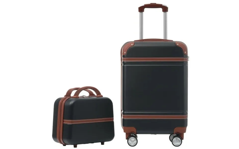 Paproos Travel Luggage Set Of 2 20in Hardside Suitcase With Cosmetic Case Lightweight Suitcase Set With Spinner Wheels E