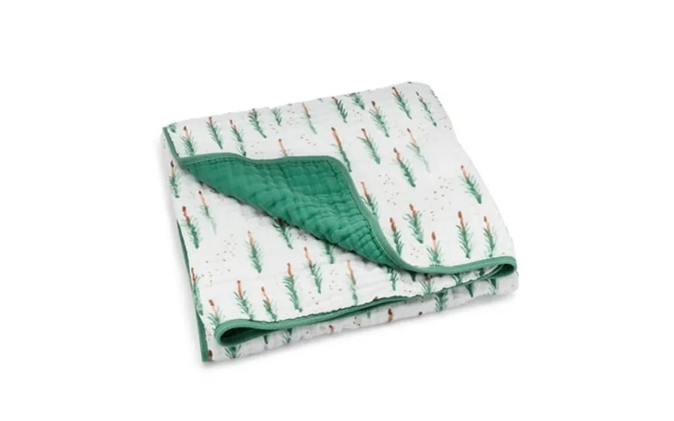 Parker Baby Muslin Blanket - 100% Soft Cotton Baby Quilt And Kids Blanket For Boys