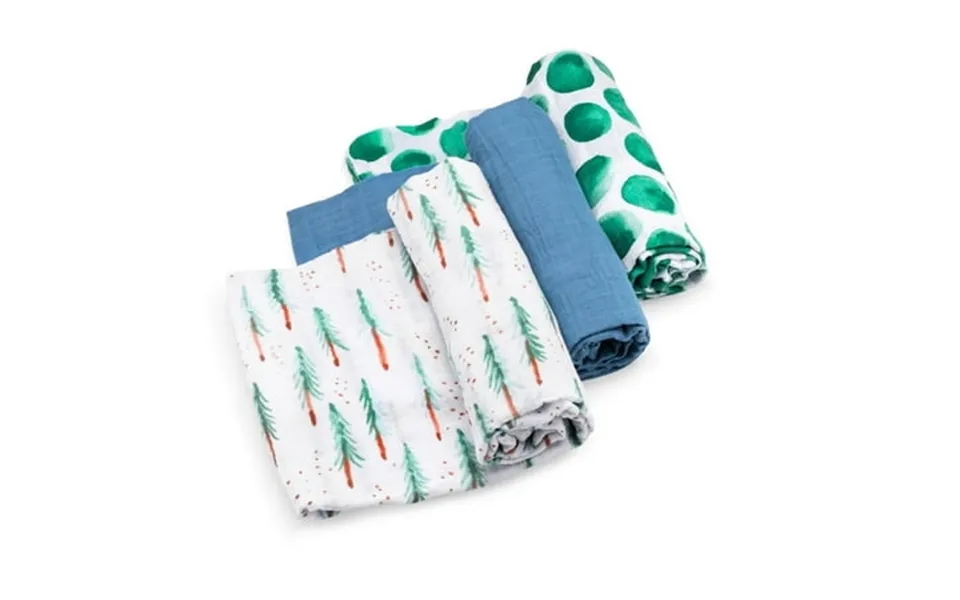 Parker Baby Swaddles - 3 Pack Infant 100% Cotton Muslin Unisex Swaddle Blankets