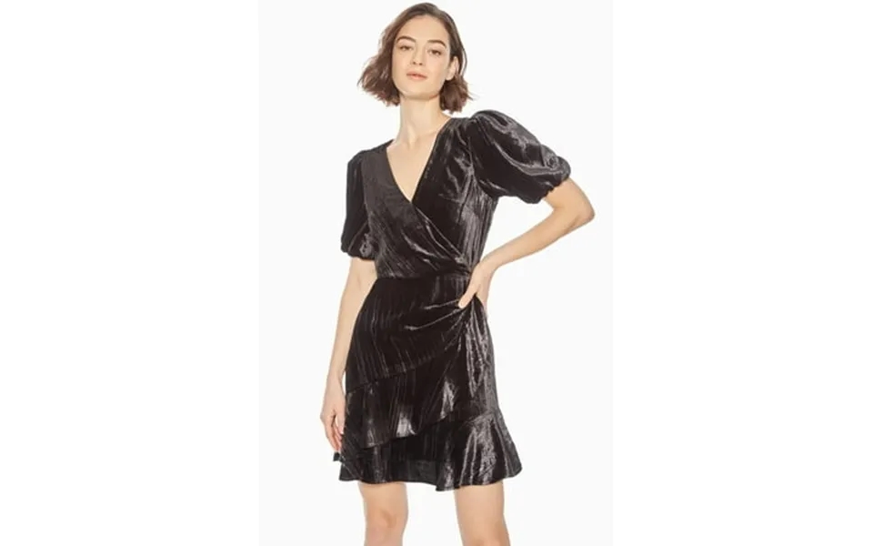 Parker Imperial Foil Hayden Velvet Mini Dress Us 6