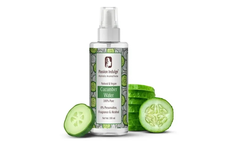 Passion Indulge Cucumber Water Skin Toner Acne Removal & Reduce Skin Inflammation Makeup Remover 100 Ml Pack Of 2 Suitab