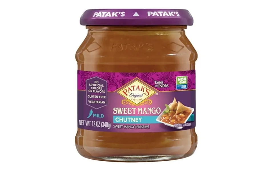 Patak S Sweet Mango Chutney 12 Oz. Pack Of 3