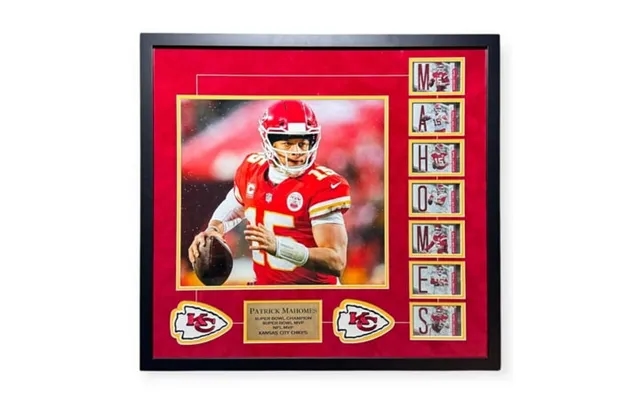 Patrick Mahomes 2019 Panini Donruss Elite Spellbound 299 Complete Set Framed Collage product image