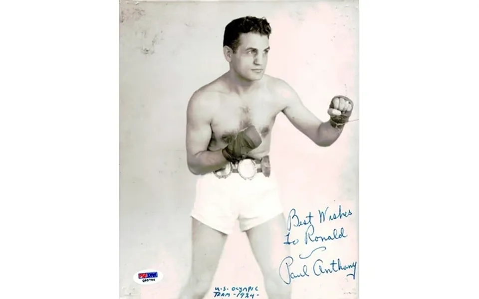 Paul Anthony Autographed 8x10 Photo To Ronald Psa Dna Q95794