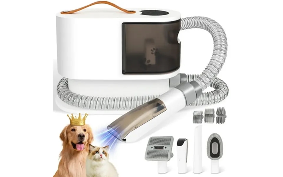 Payusd 2l Dog Grooming Kit Pet Grooming Vacuum Dog Clippers 13000pa Dog Brush 4 In 1 Low Noise Pet Supplies For Shedding