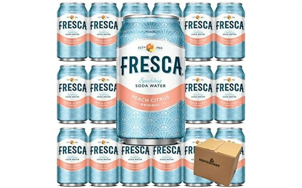 Peach Citrus Cans 12 Fl Oz 18 Cans