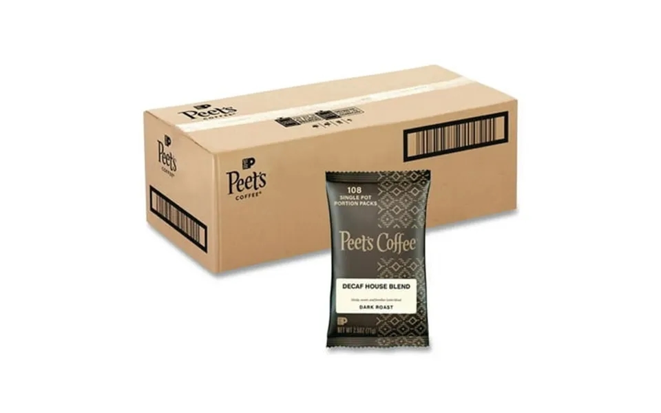 Peet S Coffee & Tea Coffee Portion Packs House Blend Decaf 2
