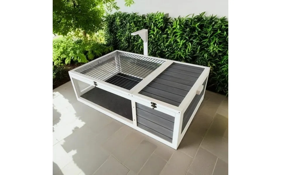 Pefilos 39 Large Tortoise Habitat Cage With Removable Waterproof Tray Wood Tortoise Enclosure Turtle Habitat For Small R