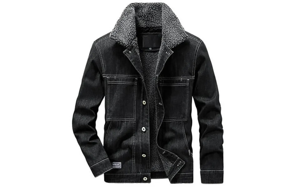 Penkiiy The New Fashion Casual And Thick Denim Cotton Jacket Denim Jacket Overalls Jacket Casual Men S Wear Hoodies Swea