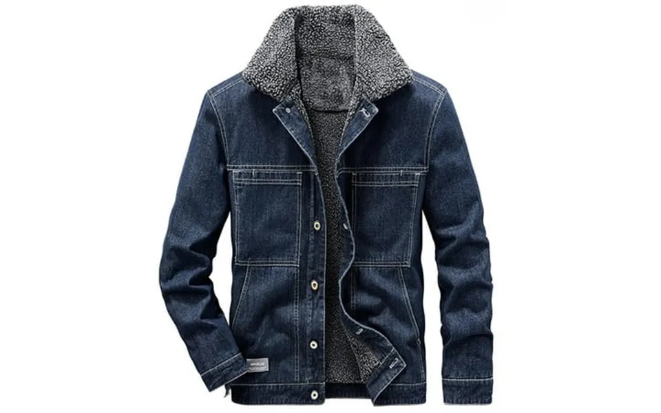 Penkiiy The New Fashion Casual And Thick Denim Cotton Jacket Denim Jacket Overalls Jacket Casual Men S Wear Motorcycle J