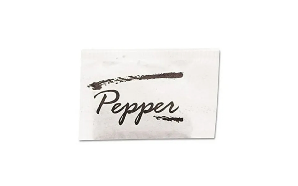 Pepper Packets 0.1 Grams 3 000 Carton Bundle Of 5 Cartons