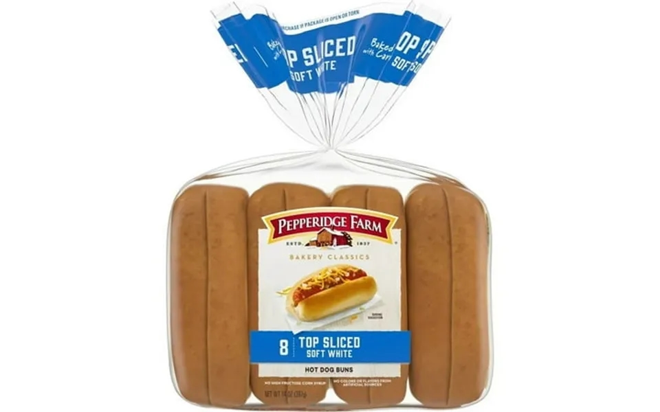 Pepperidge Farm Top Sliced Soft White Hot Dog Buns 3-pack 8 Count Bags