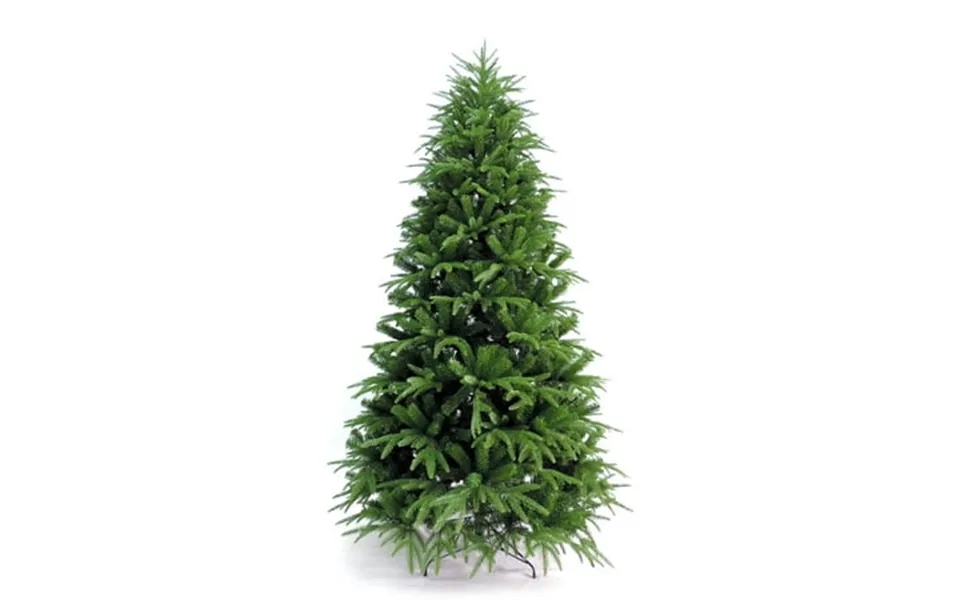 Perfect Holiday 6 Ft Northern Shasta Fir Artificial Christmas Tree 910 Pvc Pe Realistic Tips With Metal Stand Green
