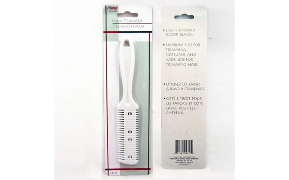 Personal Hair Trimmer Razor 2 Blades Shaver Beard Haircut Split Ends Stylist Nip