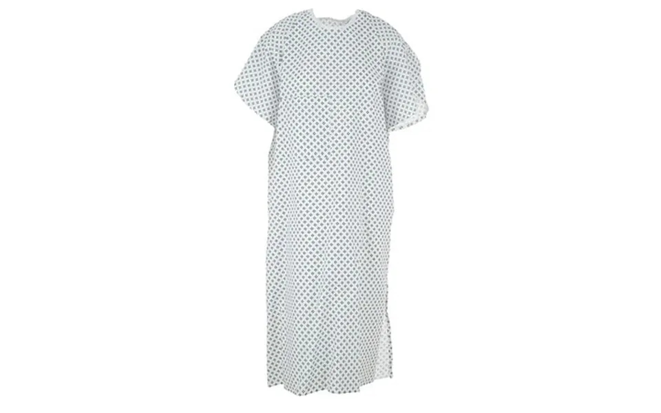 Personal Touch Top Of The Line Patient Gowns Back Tie 2-pack Demure Print Comfortable Polyester And Cotton Blend Is Easy