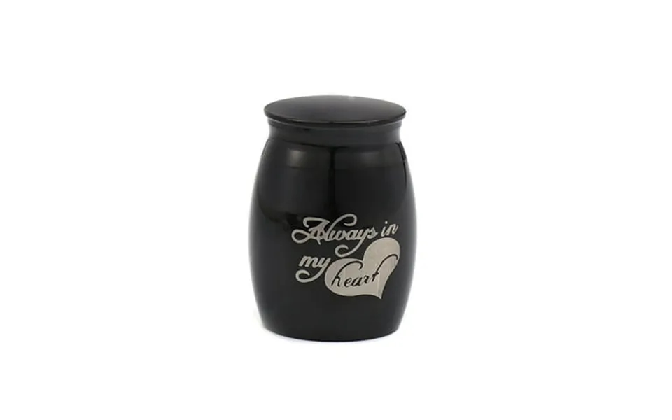Personalized Always In My Heart Memorial Urn Custom Always In My Heart Cremation Urn Engravable Pet Urn For Ashes Engrav