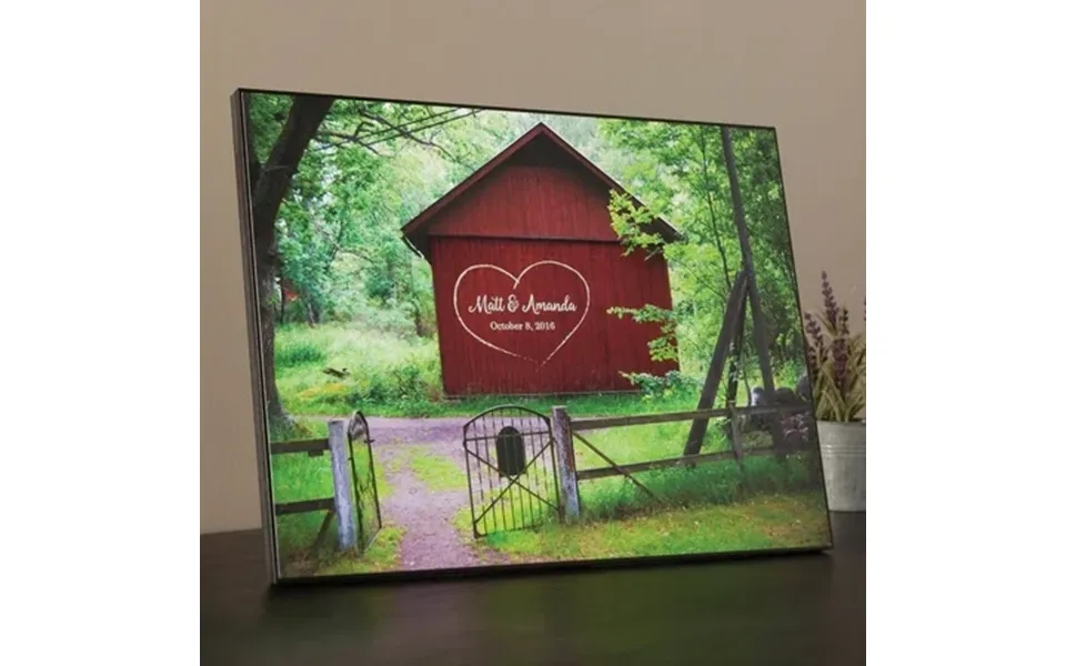 Personalized Barn Gate Lithograph