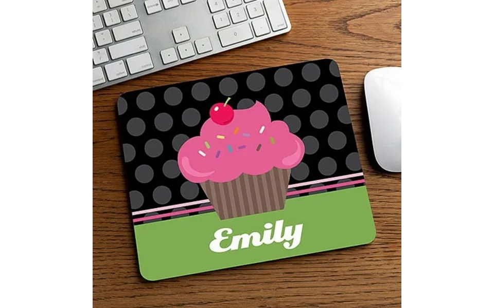 Personalized Cute Cupcake Mouse Pad