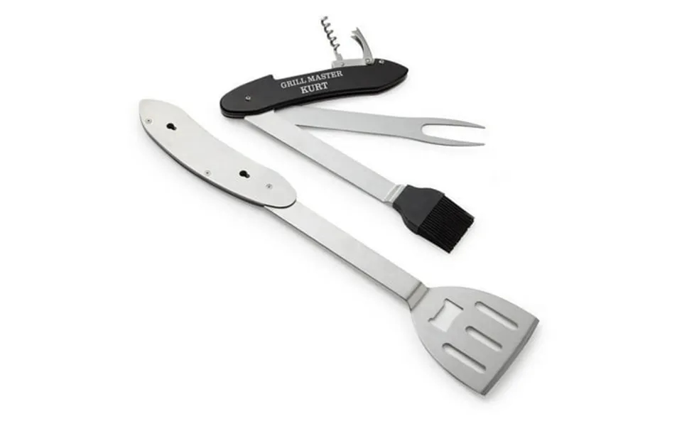 Personalized Folding Bbq Tool Set