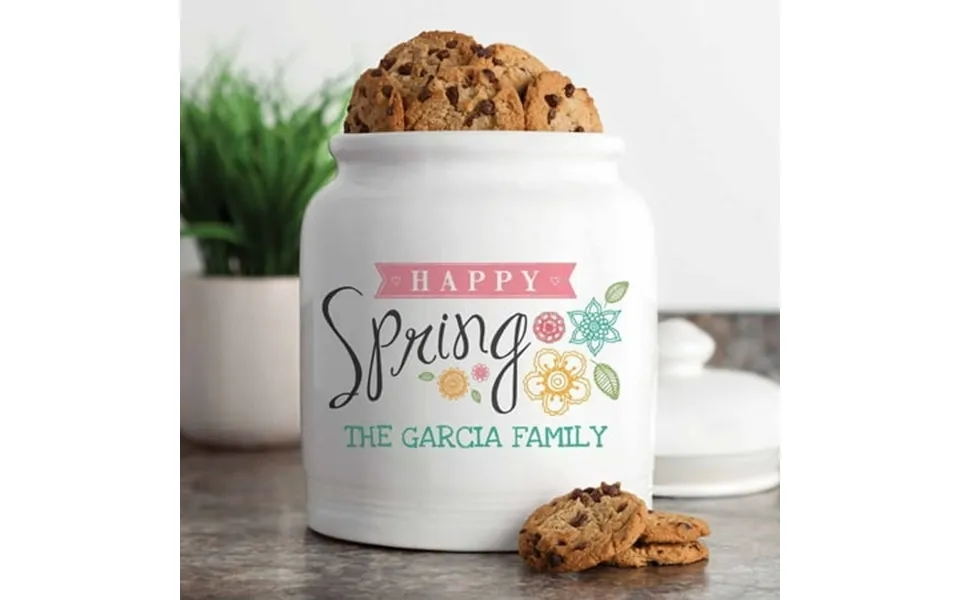Personalized Happy Spring Treat Jar