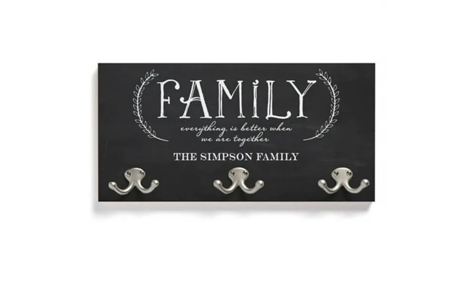 Personalized Our Family Coat Hanger