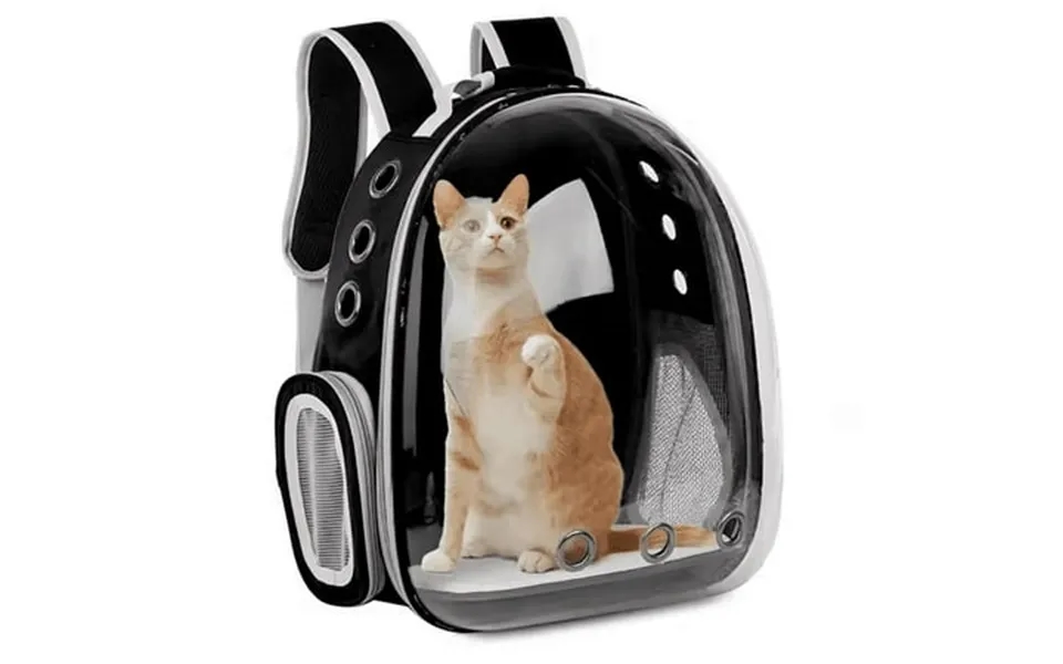 Pet Cat Carrying Bag Space Pet Backpacks Breathable Portable Transparent Backpack Puppy Dog Transport Carrier Space Caps