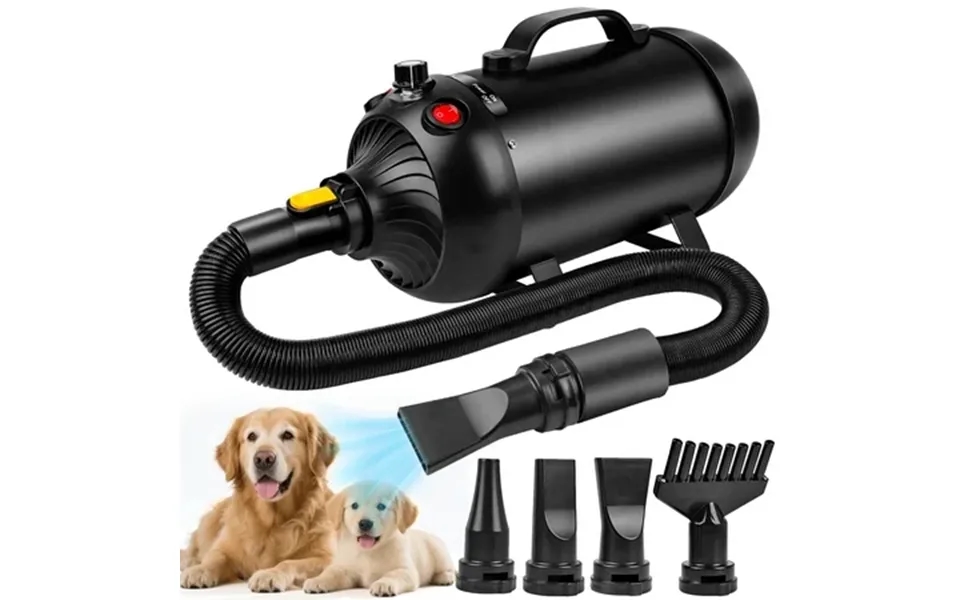 Pet Hair Dryer With Low Noise Pet Grooming Cat And Large Dog Household Daily Care Retractable Long Hose Hair Dryer With