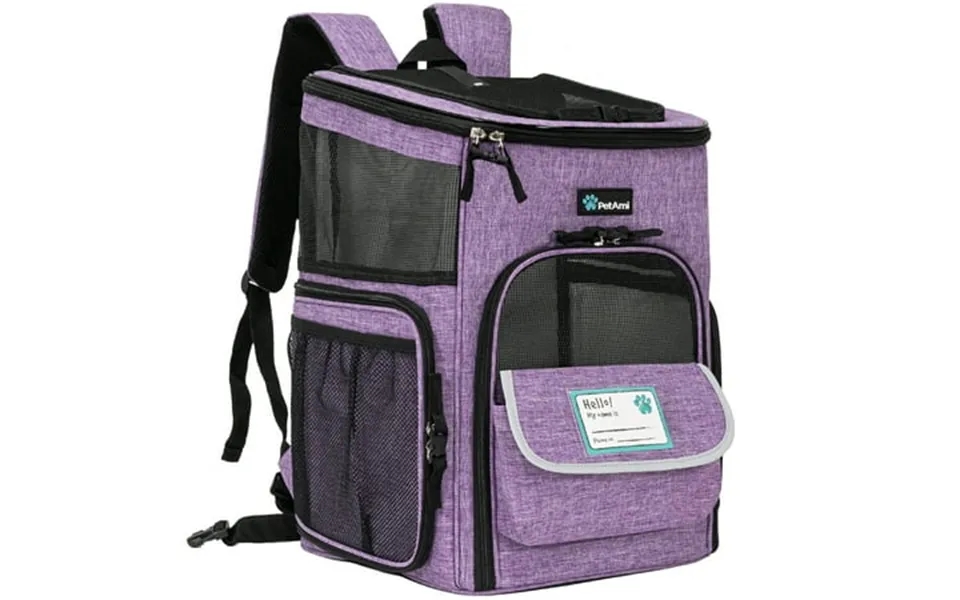 Petami Dog Backpack Carrier Airline Approved Cat Backpacks For Carrying Small Large Cats Pet Carrier Back Pack Ventilate