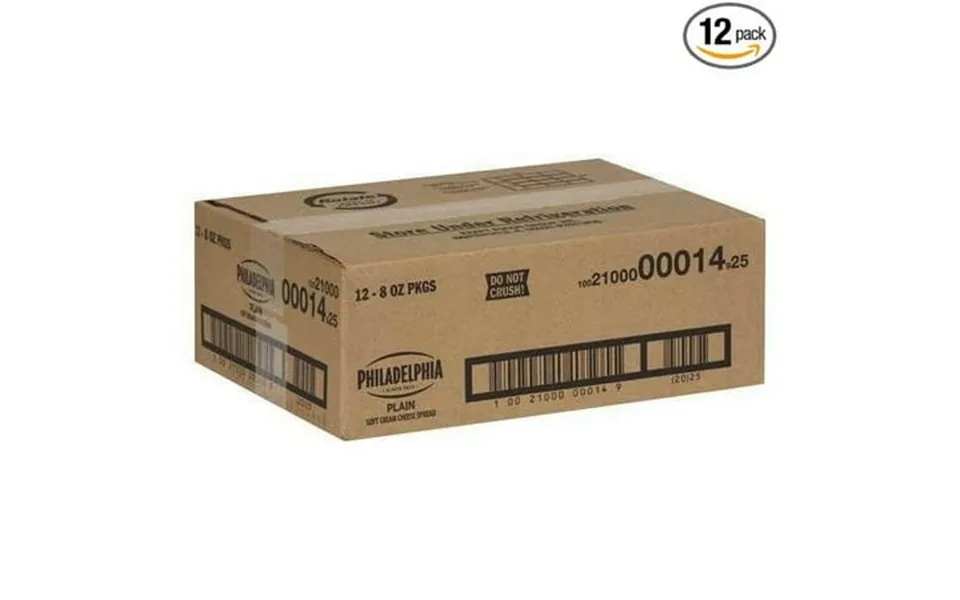 Philadelphia 8 Ounce Original Cream Cheese 8 Ounce - 12 Per Case