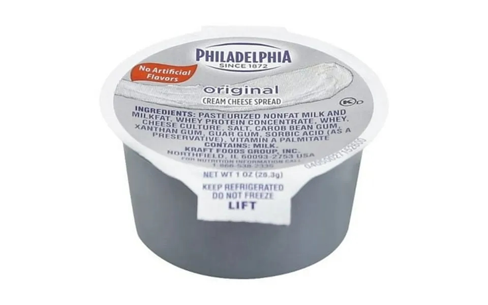 Philadelphia Original Cream Cheese Cup 1 Ounce -- 100 Per Case