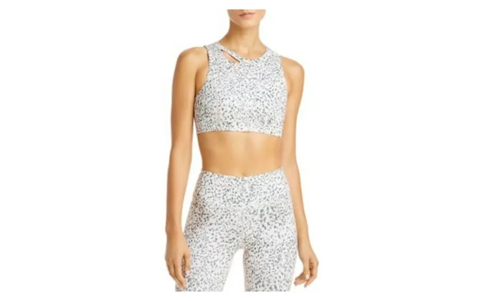 Philanthropy Intimates Beige Medium Support Animal Print Sports Bra Xl