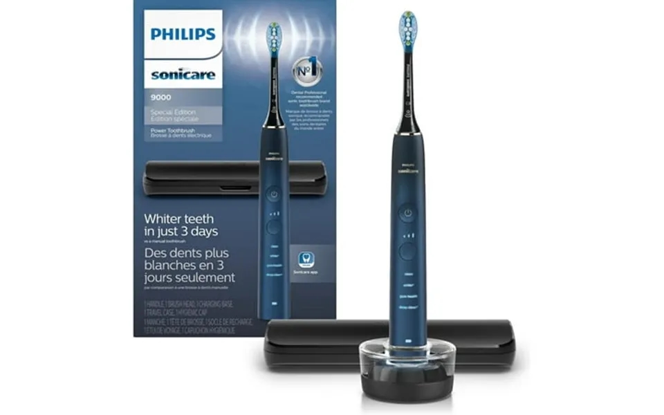 Philips Sonicare 9000 Special Edition Rechargeable Toothbrush Blue Black Hx9911 92