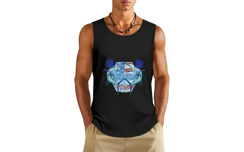 Phyhoo Mens Cotton Tank Top Soft Lightweight And Snug Tanks For Men Summer Muscle Sleeveless Tank Shirt Gym Workout Tank