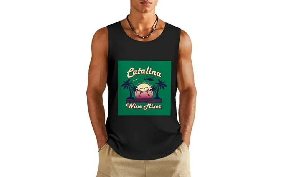 Phyhoo Prestige Worldwide Funny Boats And Hoes Pop Culture Men Graphic Tank Top L
