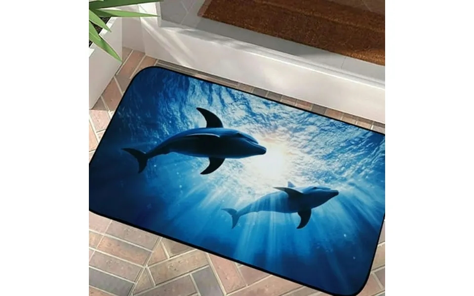 Phyhoo Shark Kitchen Mat And Door Rug Floor Mat Waterproof Non-skid Ergonomic Comfort Rug Standing Mat For Kitchen Floor
