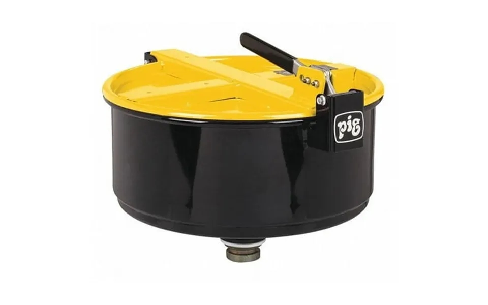 Pig Drum Funnel 13.25 In H Yellow Steel Drm1210-yw