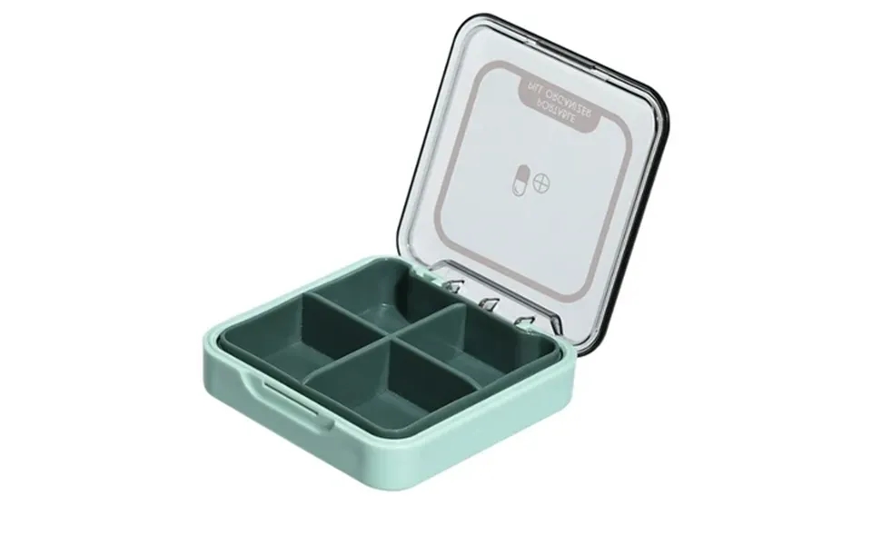 Pill Organizer Portable Pill Case Pocket Pill Box Moisture Proof Daily Pill Box Holder Container-style 2