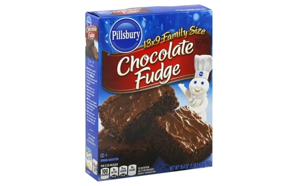 Pillsbury Brownie Mix Rich Fudge 18.4 Oz Pack Of 2