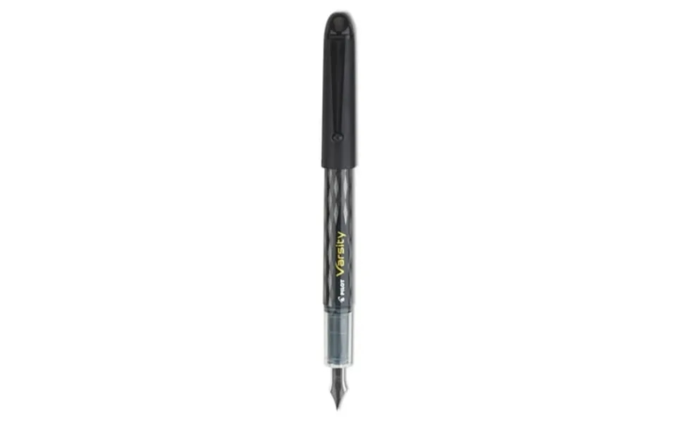 Pilot Varsity Fountain Pen Black Ink 1mm 90010