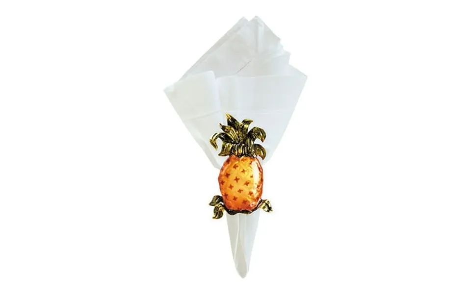 Pineapple Pearlized Napkin Ring