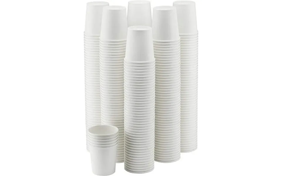 Pipp 1000-count 6 Oz White Paper Disposable Cups Hot Cold Beverage Drinking Cup