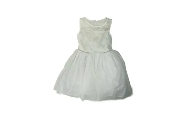 Pippa & Julie Disney Girl S Fit & Flare Floral Embroidered Dress Off White 2t product image