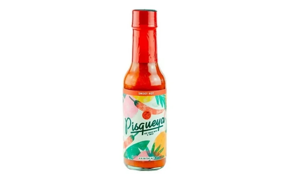 Pisqueya Smoky Hot Sauce With Caribbean Scotch Bonnet Peppers 5oz