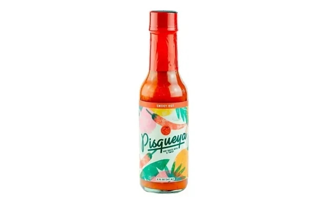 Pisqueya Smoky Hot Sauce With Caribbean Scotch Bonnet Peppers 5oz product image