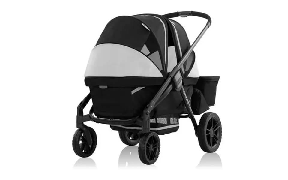 Pivot Xplore Dreamz All-terrain Stroller Wagon With Bassinet Insert Jetsetter Black