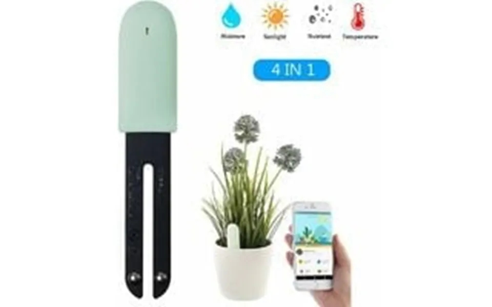 Plant Detectors Intelligent Plant Monitors And Bluetooth 4-in-1 Plant Detectors For Flower Care Automatically Monitor Mo