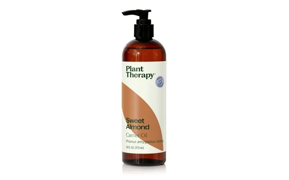 Plant Therapy Sweet Almond Carrier Oil For Skin Hair Body Face & Baby - Natural Moisturizer Massage & Aromatherapy Carri