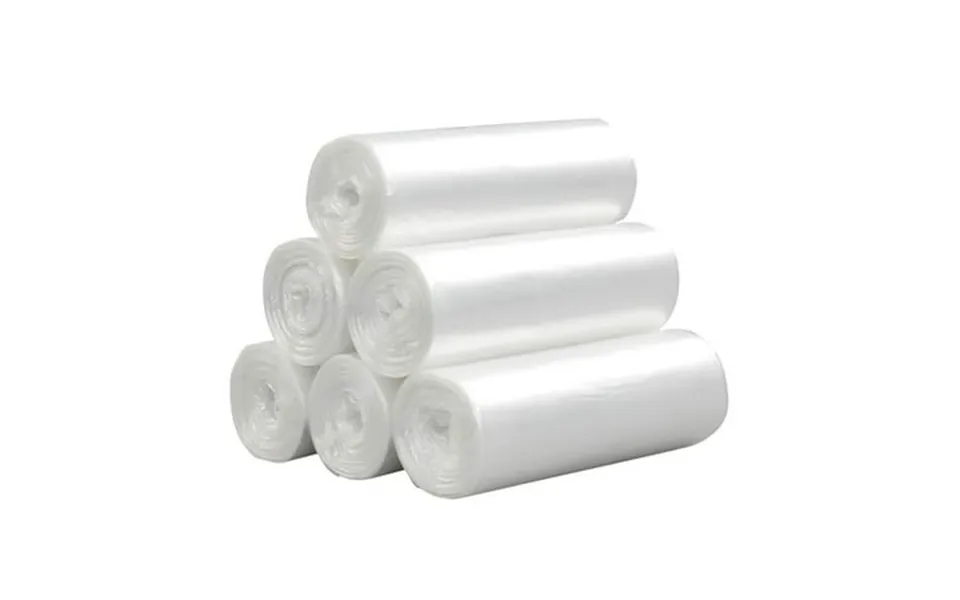Plastic Garbage Bags Garbage Bag Garbage Bag Transparent 180 Count 6 Rolls