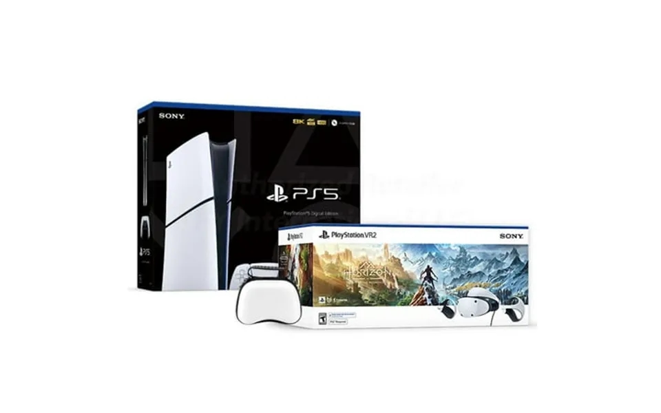 Playstation 5 & Psvr2 Horizon Call Of The Mountain Deluxe Combo Vr2 Headset Sense Controllers Ps5 Digital Console Dualse