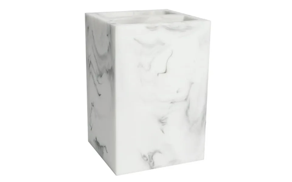 Plaza Bath Accessory Collection Poly Resin Bathroom Toothbrush Holder